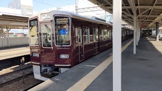 阪急1000系1009編成 蛍池駅発車