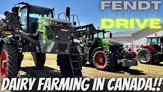 Hauling Grain & New Fendt Sprayer!