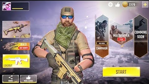Commando Adventure Assassin – Free Games Offline shooting games play.🌝🌝☀️Part 2- Best TDM Mode. M249