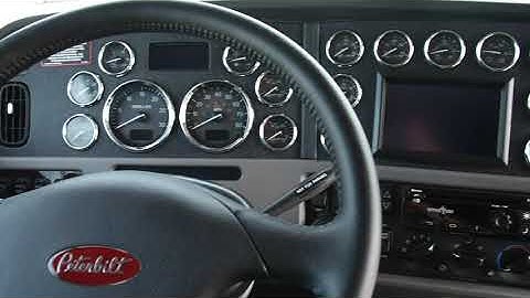 JX Smart Tip - 2021 Peterbilt 389 Interior