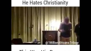 Dick Gregory was asked why he hates Christianity?