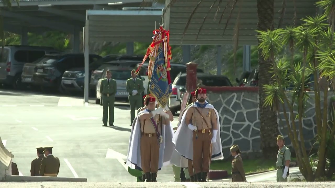 Legión y Regulares de Ceuta unidos por su Patrona La Inmaculada