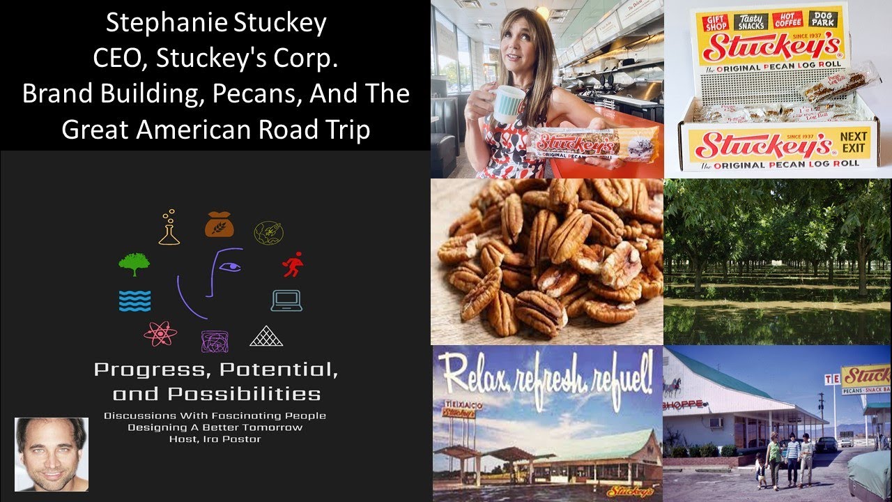 Stephanie Stuckey CEO, Stuckey's Corp. Brand Building, Pecans, And