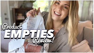 PRODUCT EMPTIES!! ** Reviewing all of the products that I’ve finished the past few months**