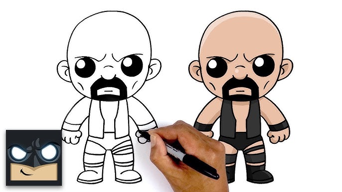 How To Draw The Big Show | WWE Superstar | Draw #withme ...