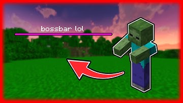 How to Give Bossbar to Any Mob in Minecraft Java (1.16 - 1.17)