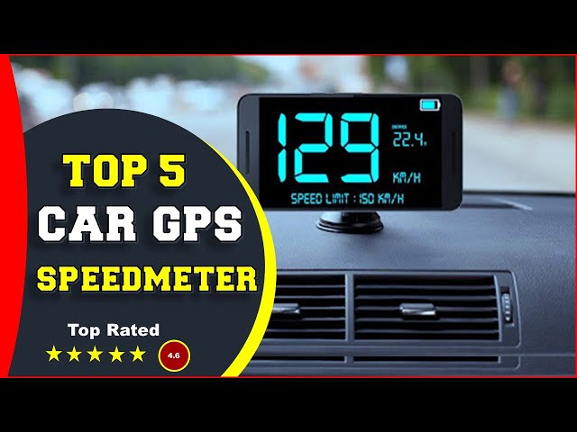 Car Wireless Solar Car HUD Head Up Display Digital GPS Speedometer