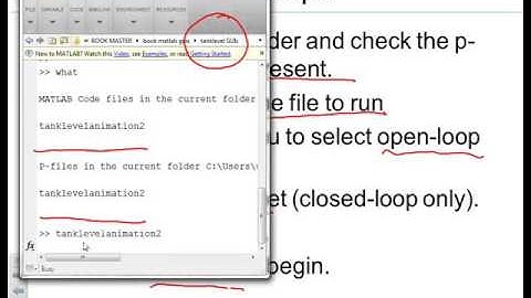 Tank level MATLAB GUI