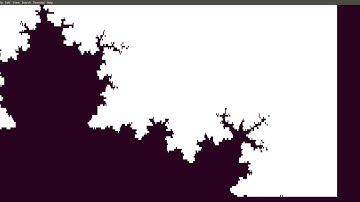 Mandlebrot Fractal Rendered with FORTRAN