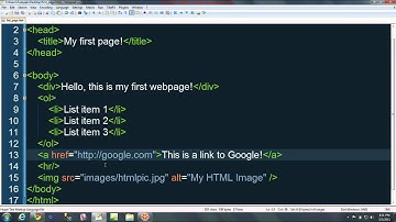 HTML Basics - Creating Links (Part 6)