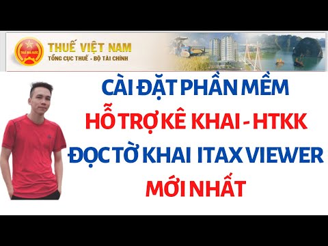 Cài đặt phần mềm htkk, itaxviewer mới nhất của tổng cục thuế 2021