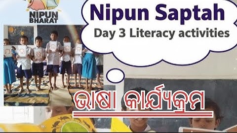 Nipun Saptaha literacy activities day 03,bhasa karjyakrama,#nipun #viral