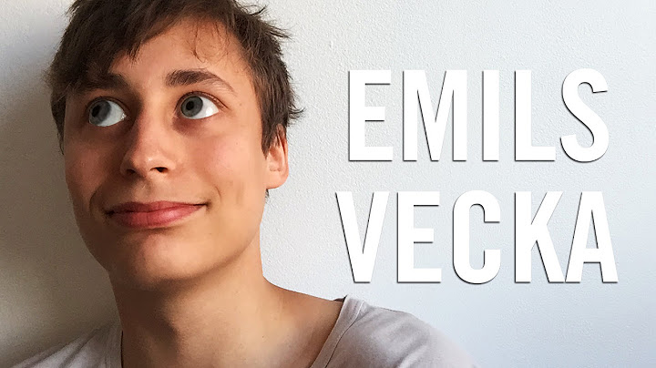En vecka i Emils liv