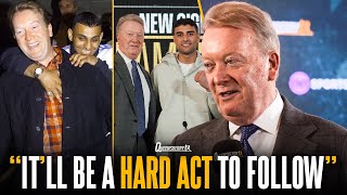 “It'll be a hard act to follow” | Frank Warren to mentor Aadam Hamed as he follows dad's footsteps