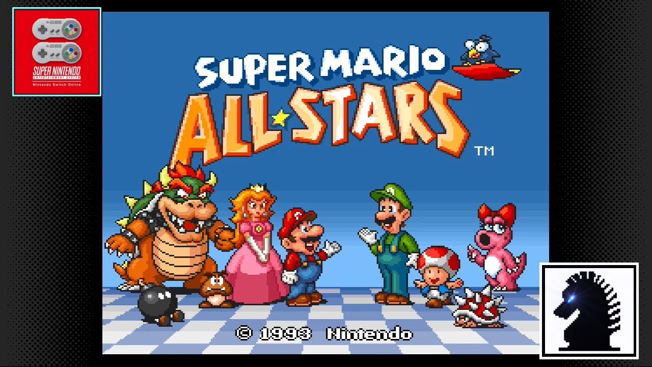 tortura corazón Sede NS Super Nintendo - Nintendo Switch Online - #32: Super Mario All Stars -  YouTube