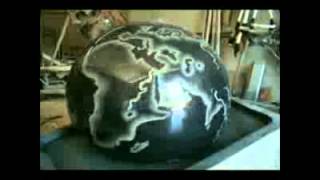 Combined Floating Granite Globe Fountains avi   YouTube