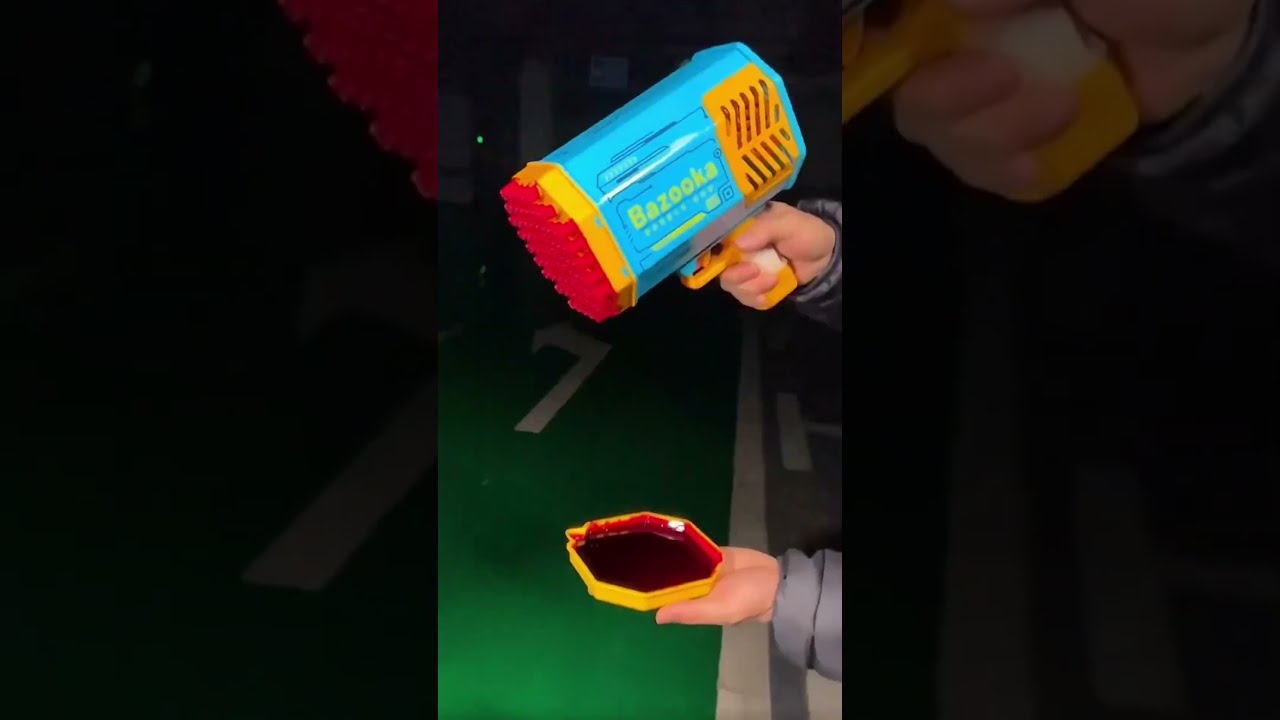 Automatic Flashing Rocket Launcher Bubble Gun Product Link In Description Comments 