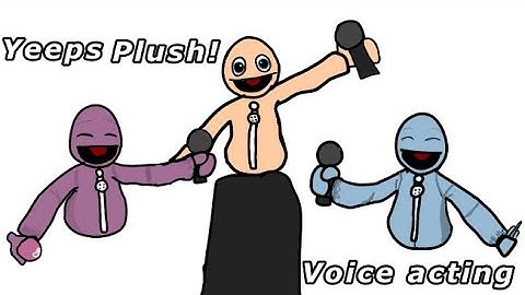 Yeeps plush but I voiced it! #yeeps @YeepsVR_  @stuff_Gt