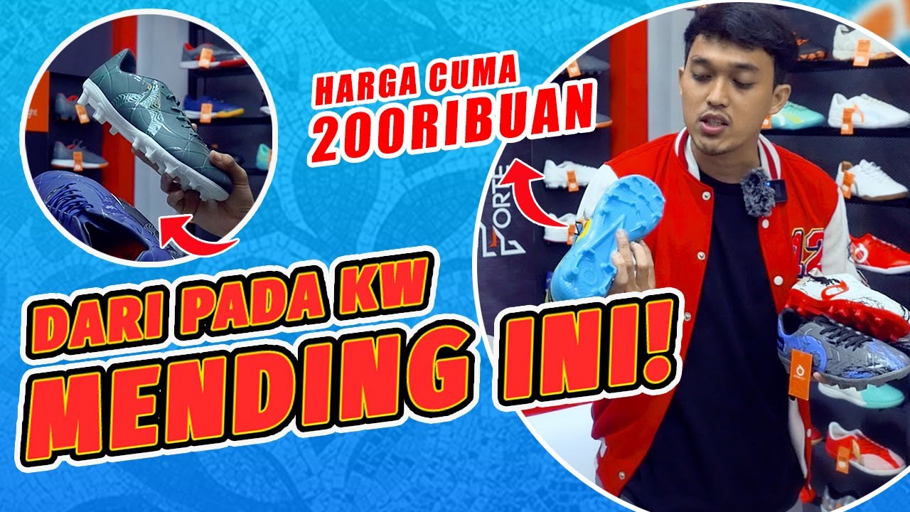 MURAH! Sepatu Sepak Bola ORIGINAL Cuma 200Ribuan!