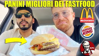 PROVIAMO TUTTI I PANINI MIGLIORI E LEGGENDARI DEI FASTFOOD - NON ABBIAMO MAI GODUTO COSI TANTO!