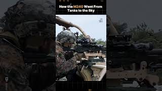 How the M240 Went From Tanks to the Sky #military