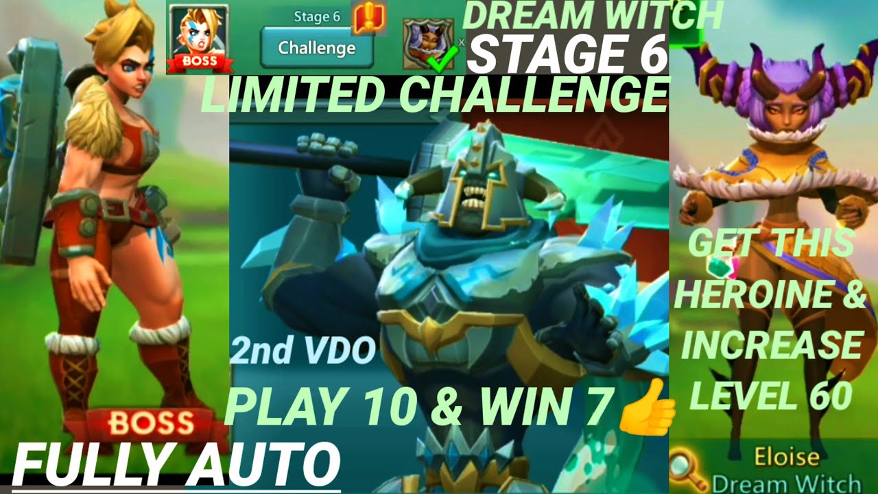 Saving Dreams Stage 6|Full AUTO&| How to Increase Hero Level in Lords ...