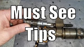 6.0 Powerstroke fuel injector replacement 'Tips and Tricks'