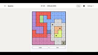 LinkedIn Queens Answer Today - Puzzle #662 | 21 February 2026