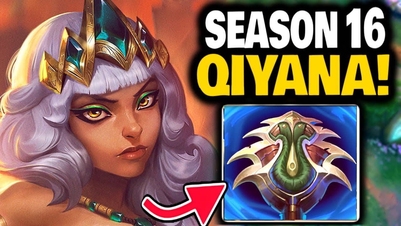 HOW to QIYANA jungle in SEASON 16!!!