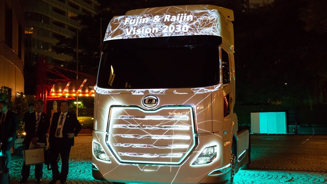 ud trucks future of transport fujin raijin 2030 youtube