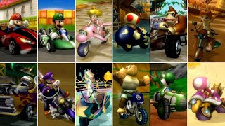 マリオカートWii 全キャラで走ってみるだけ - YouTube