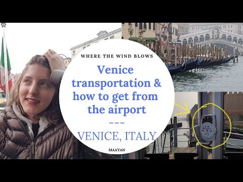 Video: Bagaimana Untuk Pergi Dari Lapangan Terbang Venice