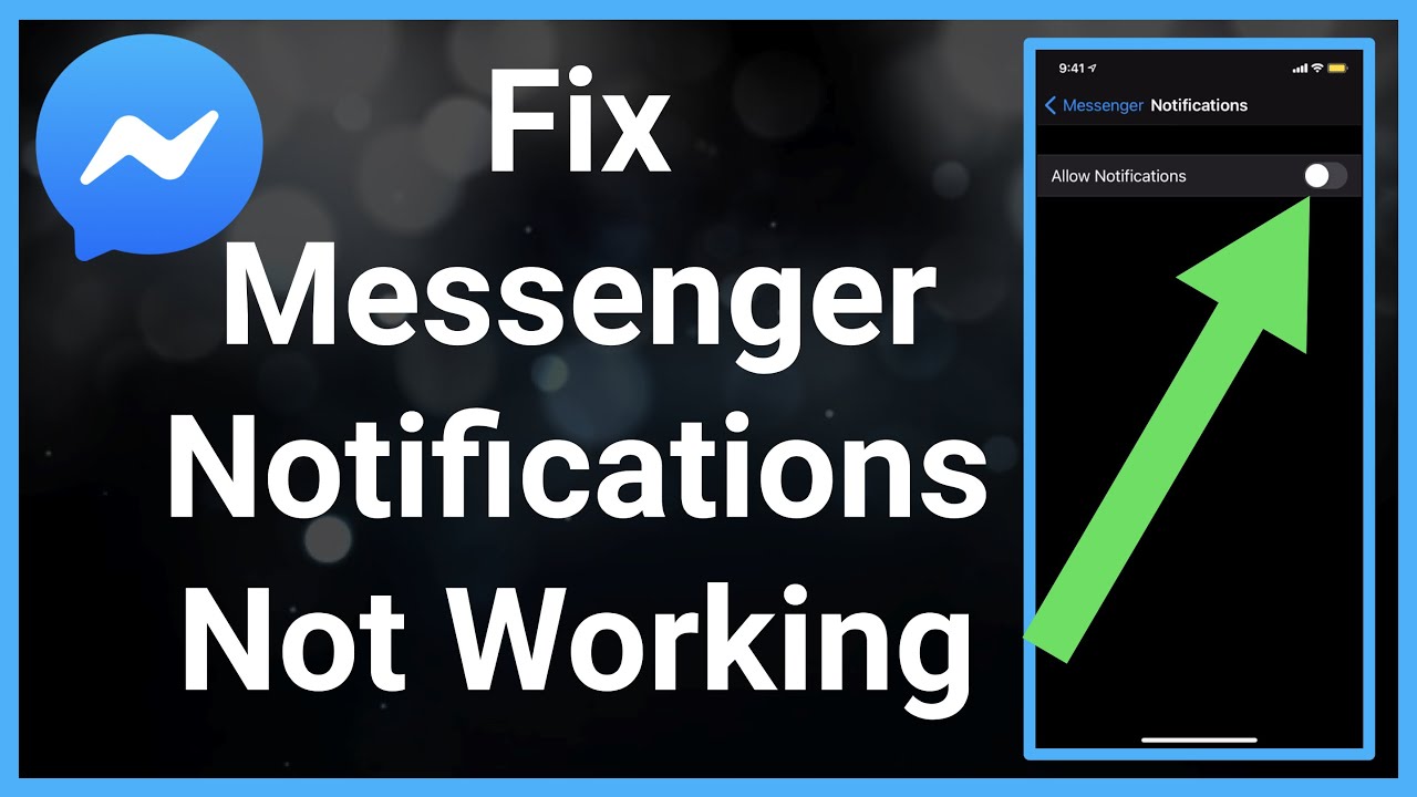 How to Fix Facebook Messenger Notifications Not Working Android  
