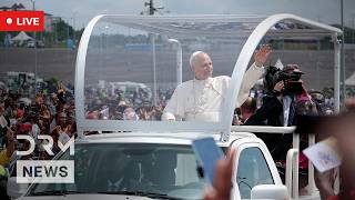 LIVE: Pope Leo Arrives In Angola For Historic Visit | DRM News | AK1F