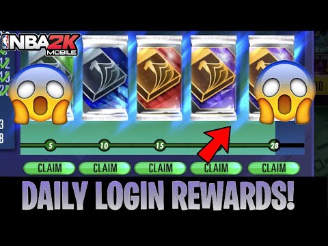 How to get free daily login packs faster glitch?/NBA 2k Mobile. #NBA2kMobile #Glitch
