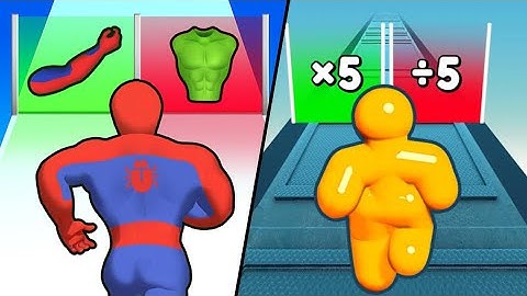 Mashup Hero | Tall Man Run / All Level Gameplay: Android,iOS