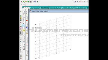 How to Set Up a Grid and Start a New Project in Staad Pro: A Beginner