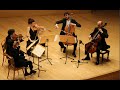 QUATUOR HANSON&amp;IAGOBA FANLO en FILARMÓNICA de ZARAGOZA.Schubert D.956 Allegretto