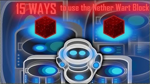 Minecraft 15 ways to build with the nether wart block
