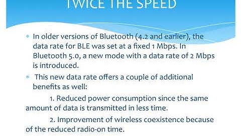 Bluetooth 5 Features and HC05  Bluetooth Module