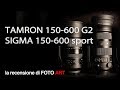 comparativa zoom teleobiettivi 150-600 Tamron G2 vs Sigma Sport DG HSM