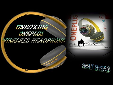 Oneplus Wireless Headphone Unboxing | Best Headphone With Best Sound And Bass Quality