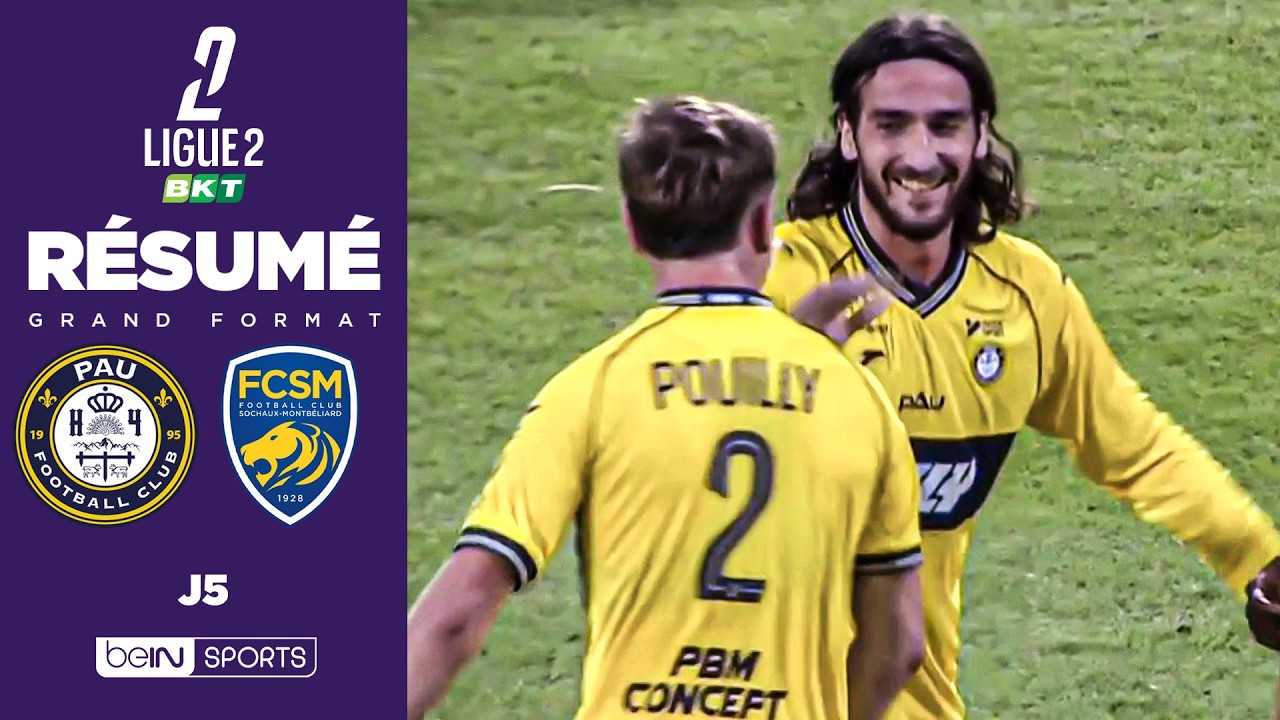 Résumé : À 10 contre 11, Sochaux RÉSISTE à Pau