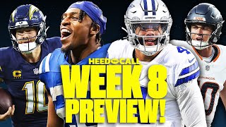 NFL Week 8 Preview of EVERY Game + TNF Recap