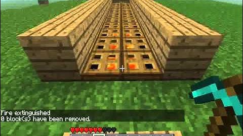 Minecraft Beta 1.6.6: Trap Door Hidden Wiring Trap