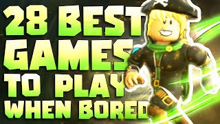 3 Roblox games to play when your bored by- .robininroblox 😝 #robininr, fun roblox games