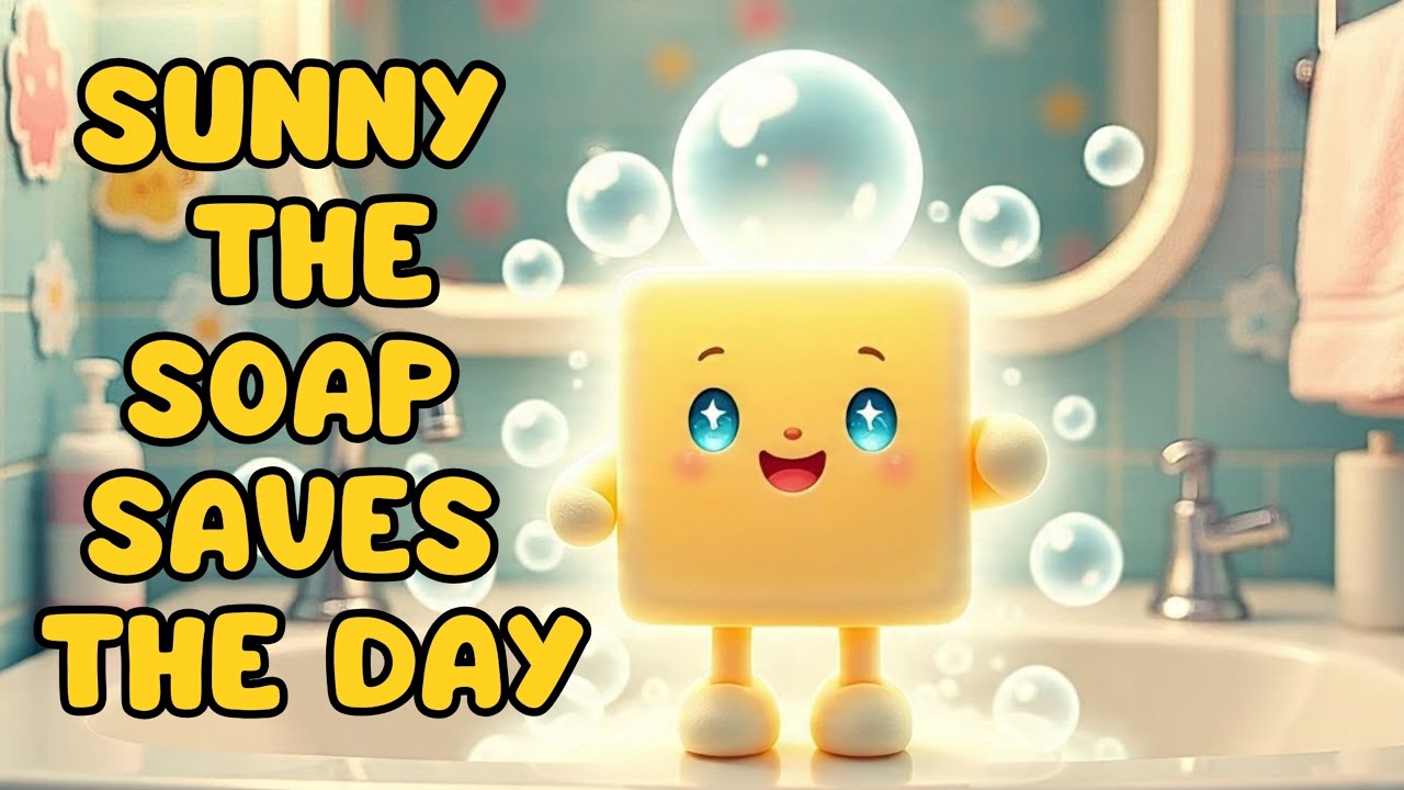 🎵 Sunny the Soap Saves the Day | Fun Hygiene Song for Kids | Wash Your Hands