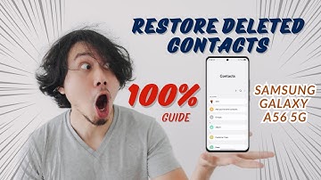 How To Restore Deleted Contacts on Samsung Galaxy A56 5G in 2025 | Easy Guide!