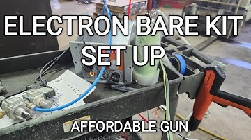 Set Up a Powder Coat Hopper, Electron Bare          #powdercoating #howtopowdercoat