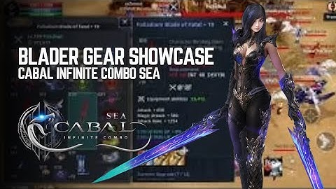 “YOU WON’T BELIEVE THIS LVL199 BLADER DAMAGE | Max Gear Combo Build (Cabal Infinite Combo)”